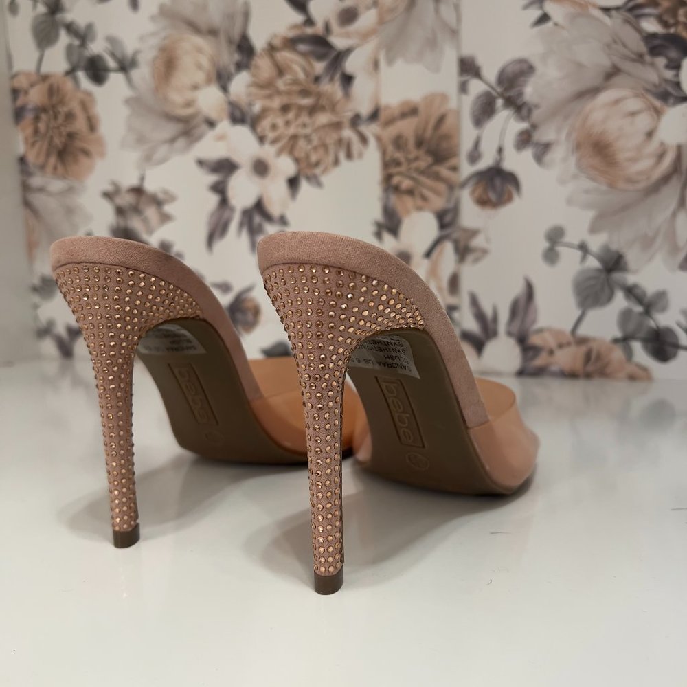 Bebe Mule Heels